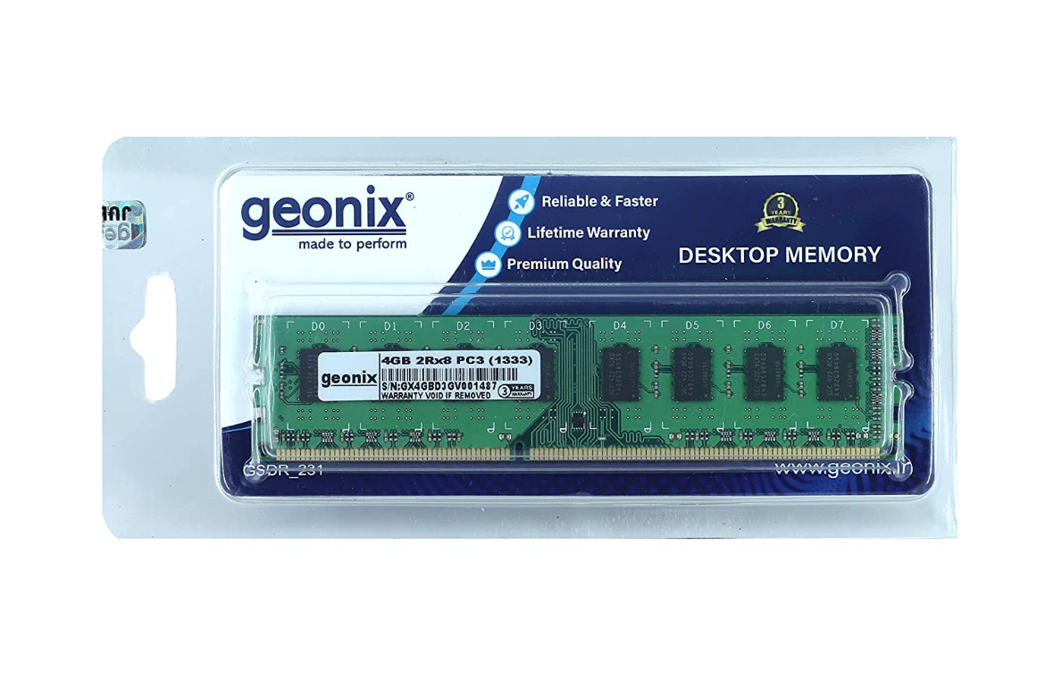 Picture of GEONIX 4GB DDR3 1333 Mhz